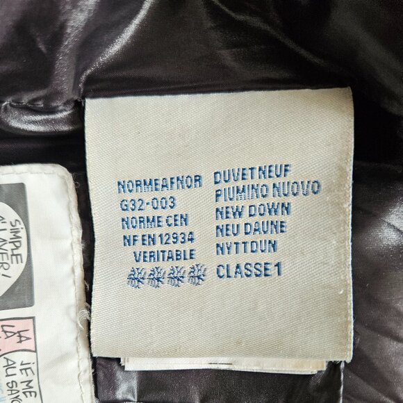 Moncler Joinville Quilted Puffer Down Long Jacket Black Size 2 - Picture 5 of 10